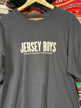 Y2K Jersey Boys the story of Frankie Valli and the four seasons musical t shirt